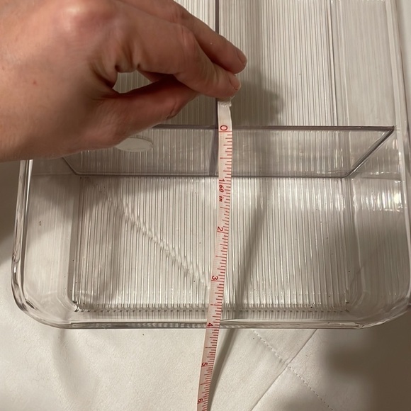 Inter Design clear organizer with three sections - Picture 8 of 8